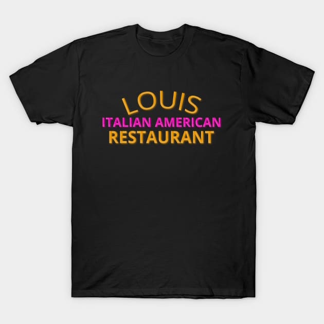 Louis Restaurant T-Shirt by Stevendan